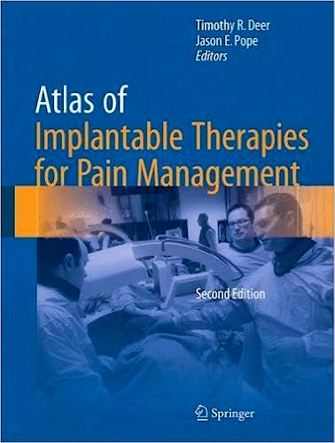Portada del libro 9781493921096 Atlas of Implantable Therapies for Pain Management