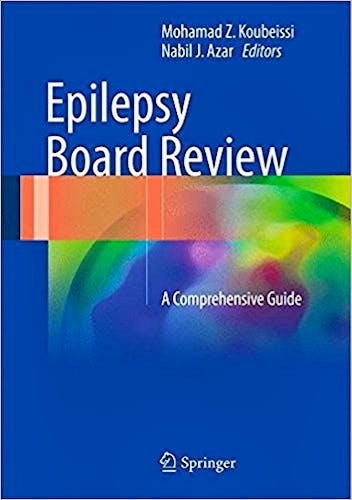 Portada del libro 9781493967728 Epilepsy Board Review. A Comprehensive Guide