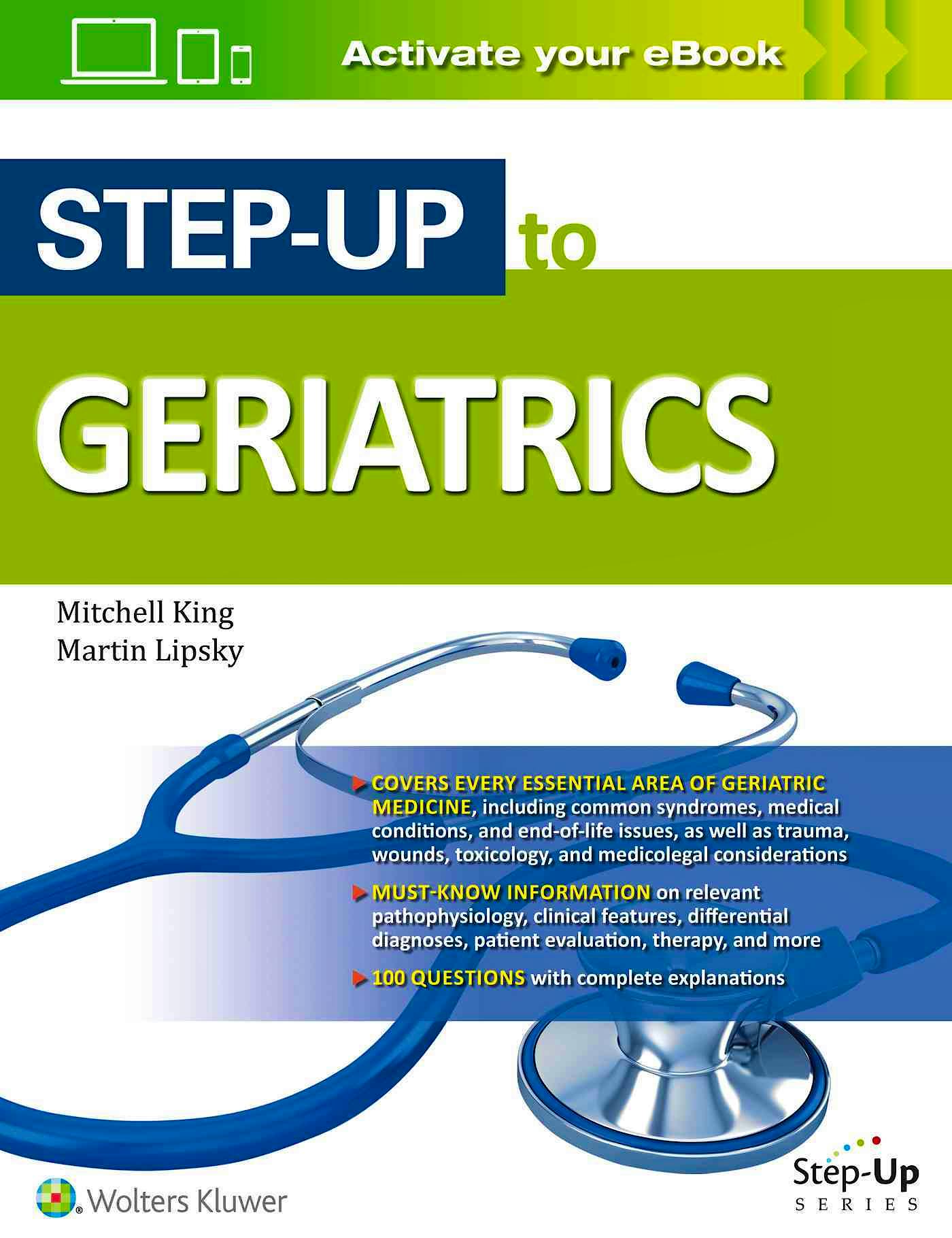 Portada del libro 9781496301277 Step-up to Geriatrics