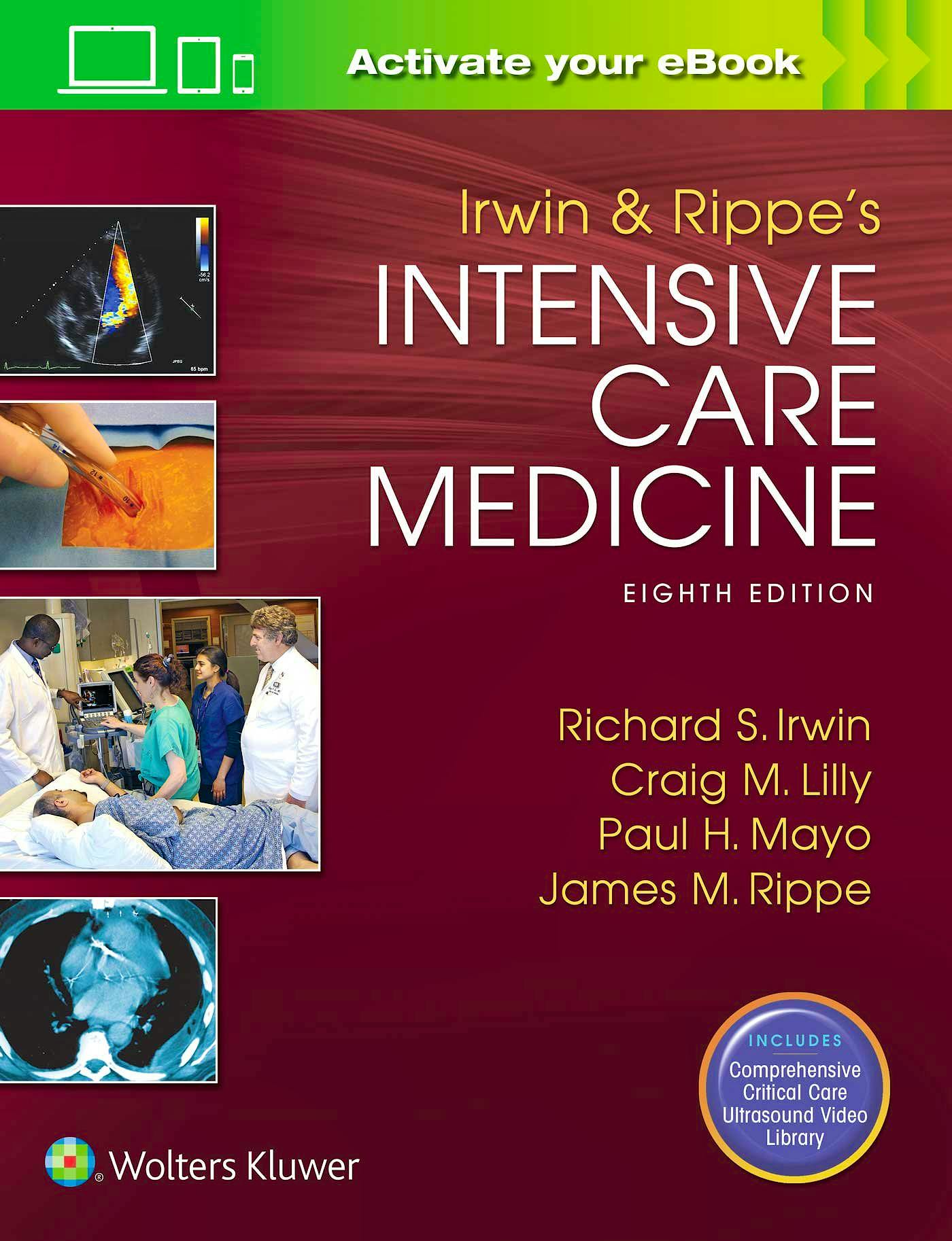 Portada del libro 9781496306081 Irwin and Rippe's Intensive Care Medicine