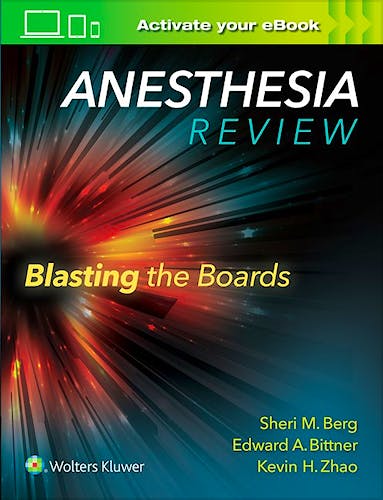 Portada del libro 9781496317957 Anesthesia Review. Blasting the Boards