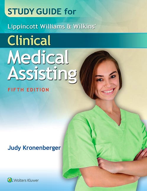 Portada del libro 9781496318619 Study Guide for Lippincott Williams and Wilkins' Clinical Medical Assisting