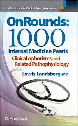 Portada del libro 9781496322210 On Rounds: 1000 Internal Medicine Pearls