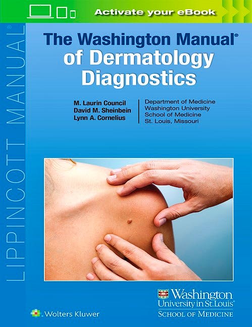 Portada del libro 9781496323170 The Washington Manual of Dermatology Diagnostics