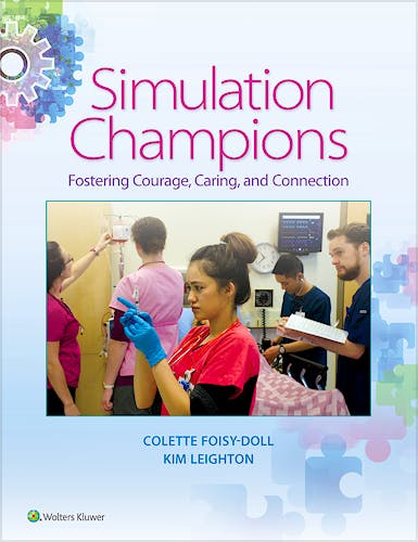 Portada del libro 9781496329776 Simulation Champions. Fostering Courage, Caring, and Connection