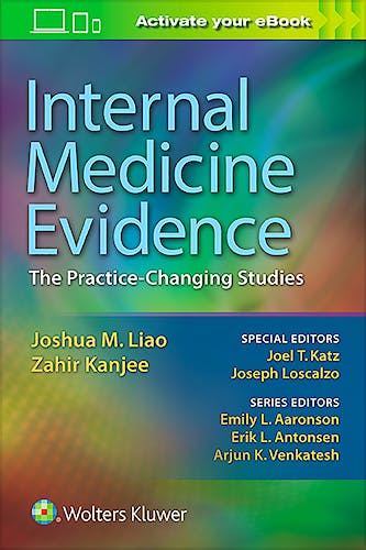 Portada del libro 9781496343550 Internal Medicine Evidence. the Practice-Changing Studies