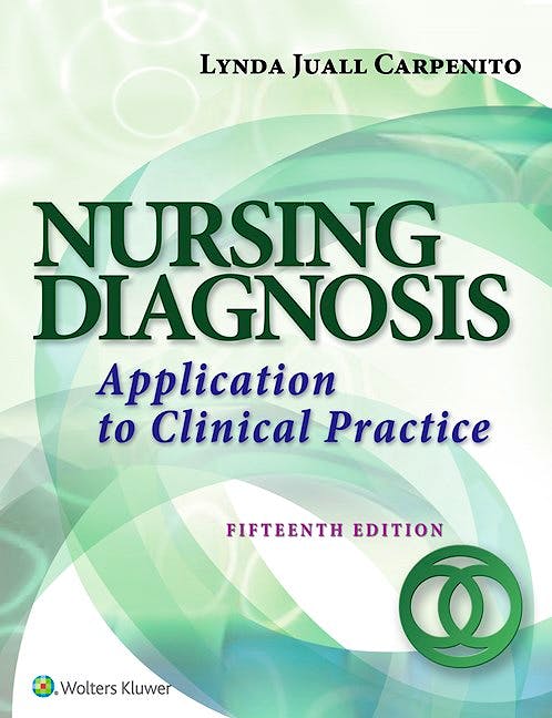 Portada del libro 9781496344946 Nursing Diagnosis. Application to Clinical Practice
