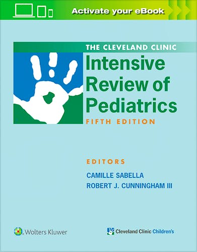 Portada del libro 9781496345134 The Cleveland Clinic Intensive Review of Pediatrics