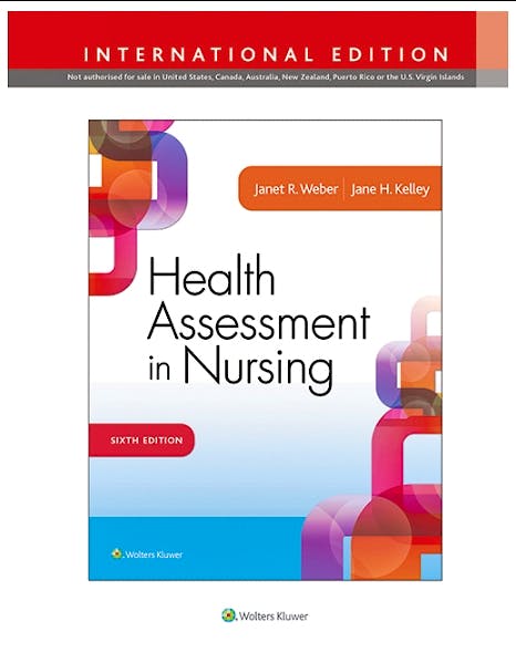 Portada del libro 9781496345875 Health Assessment in Nursing (International Edition)