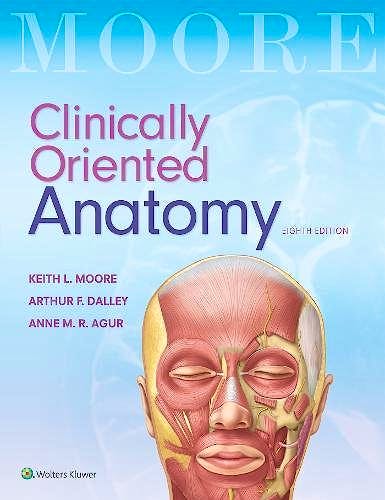 Portada del libro 9781496354044 MOORE Clinically Oriented Anatomy. International Edition