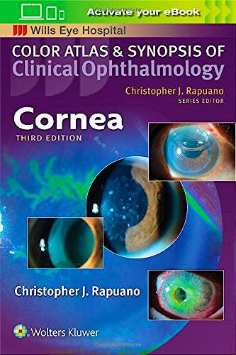 Portada del libro 9781496366818 Cornea (Color Atlas and Synopsis of Clinical Ophthalmology. Wills Eye Hospital)