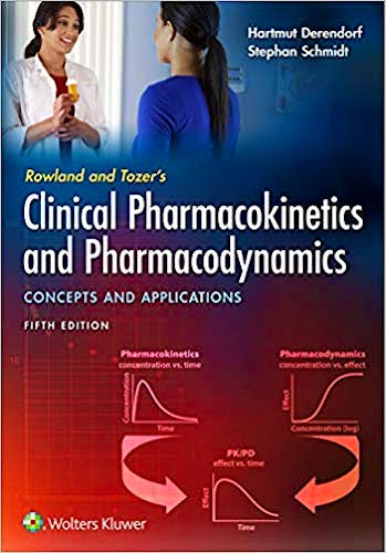 Portada del libro 9781496385048 Rowland and Tozer's Clinical Pharmacokinetics and Pharmacodynamics. Concepts and Applications