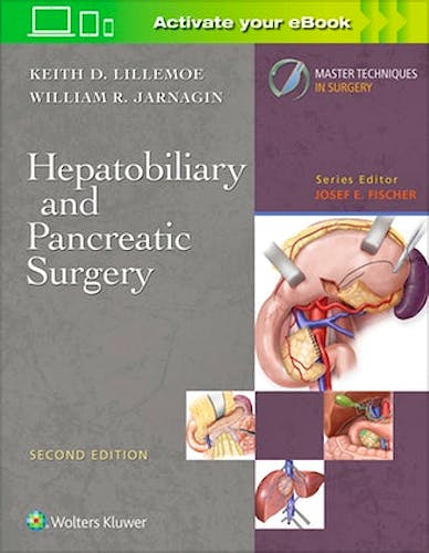 Portada del libro 9781496385574 Hepatobiliary and Pancreatic Surgery. Master Techniques in Surgery