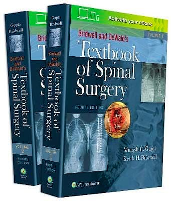 Portada del libro 9781496386489 Bridwell and DeWald's Textbook of Spinal Surgery, 2 Vols.