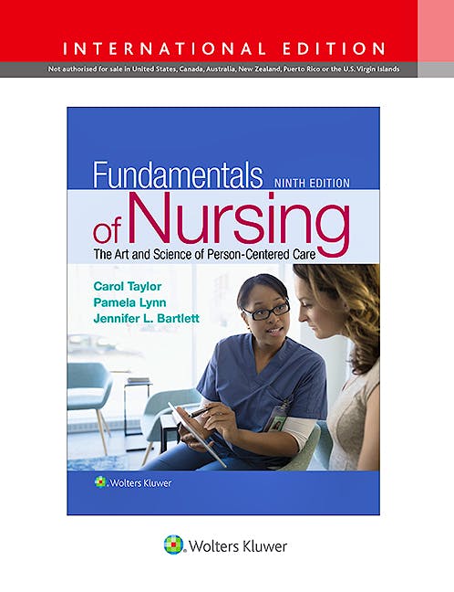 Portada del libro 9781496391001 Fundamentals of Nursing (International Edition)
