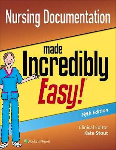 Portada del libro 9781496394736 Nursing Documentation Made Incredibly Easy¡