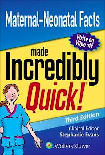 Portada del libro 9781496396785 Maternal-Neonatal Facts Made Incredibly Quick!