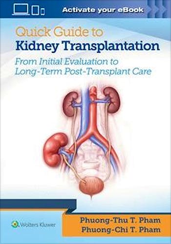 Portada del libro 9781496399649 Quick Guide to Kidney Transplantation