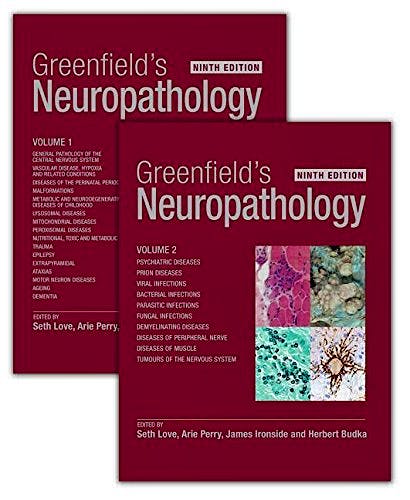 Portada del libro 9781498721288 Greenfield's Neuropathology, 2 Vols. + E-Book