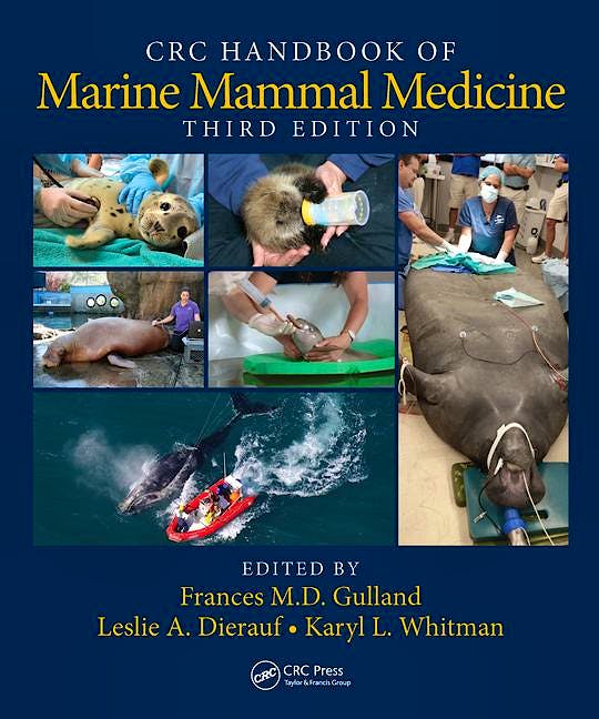 Portada del libro 9781498796873 CRC Handbook of Marine Mammal Medicine
