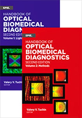 Portada del libro 9781510601635 Handbook of Optical Biomedical Diagnostics, 2 Vols. (Vols. Pm262 and Pm263)