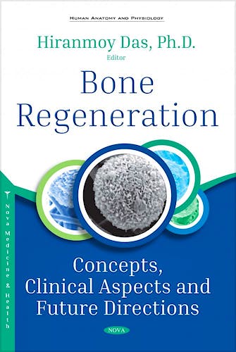 Portada del libro 9781536139907 Bone Regeneration. Concepts, Clinical Aspects and Future Directions