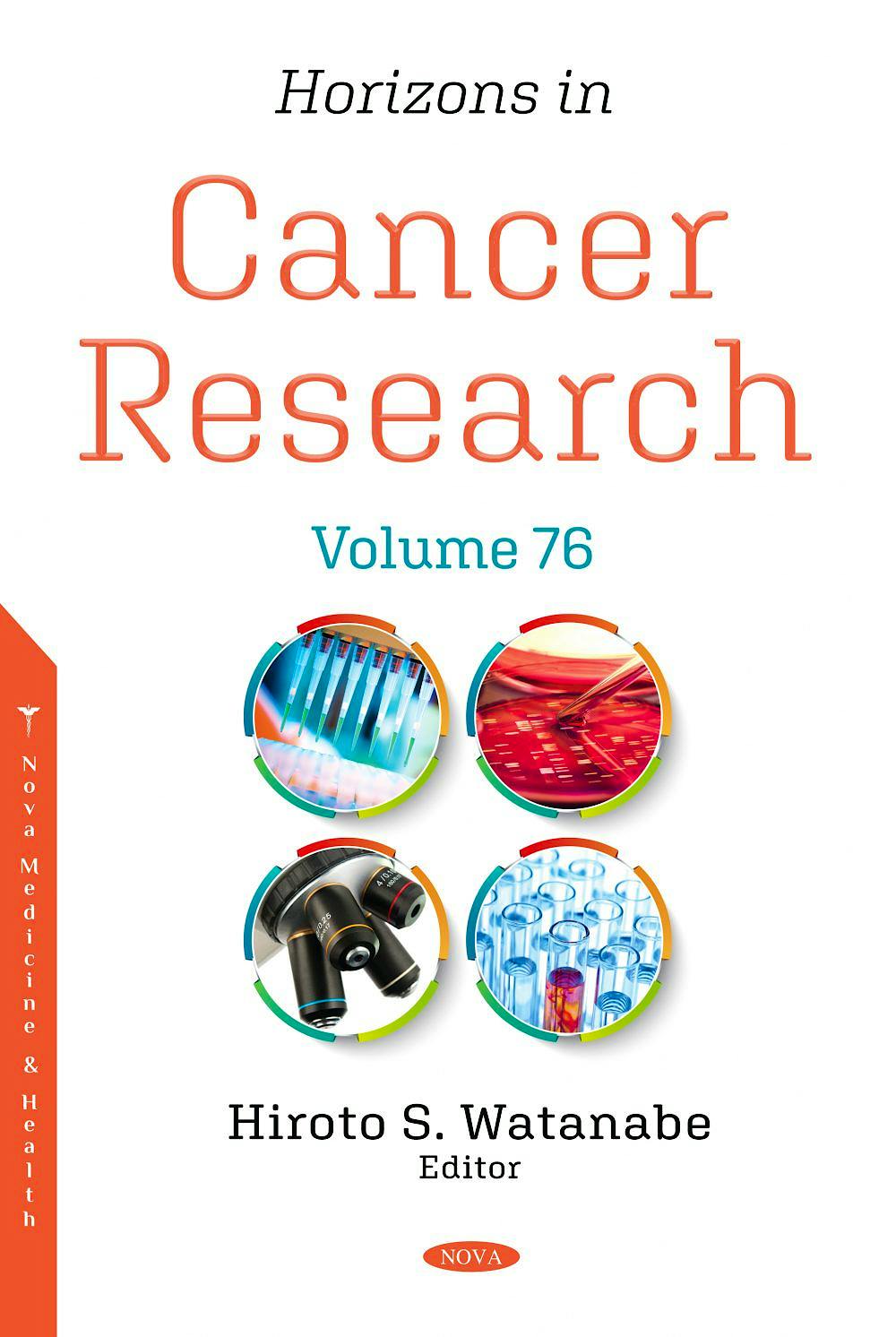 Portada del libro 9781536183740 Horizons in Cancer Research. Volume 76