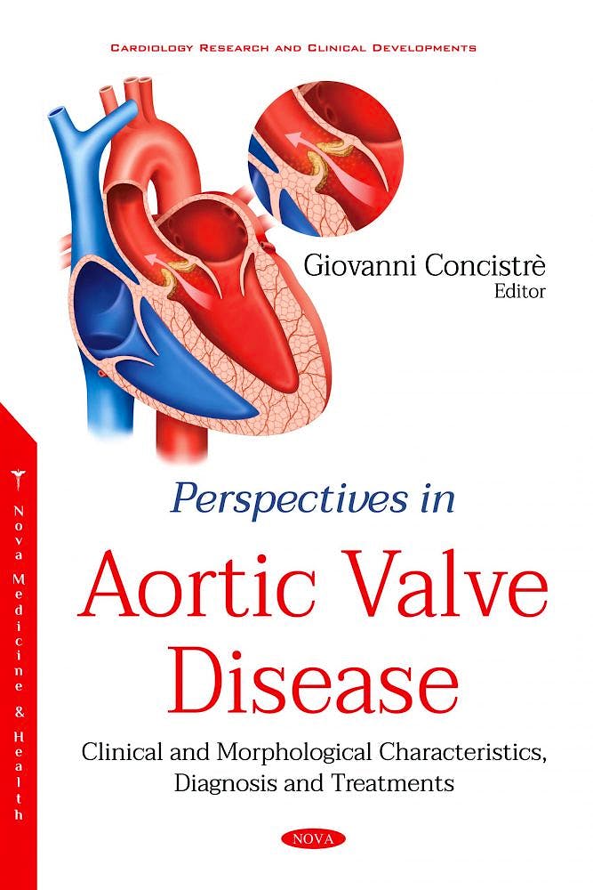 Portada del libro 9781536187694 Perspectives in Aortic Valve Disease. Clinical and Morphological Characteristics, Diagnosis and Treatments