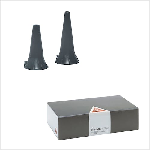 Espéculo Auricular Desechable 2,5 mm. para Otoscopio HEINE Beta, Mini o K-180 (Paquete 250 Unidades)