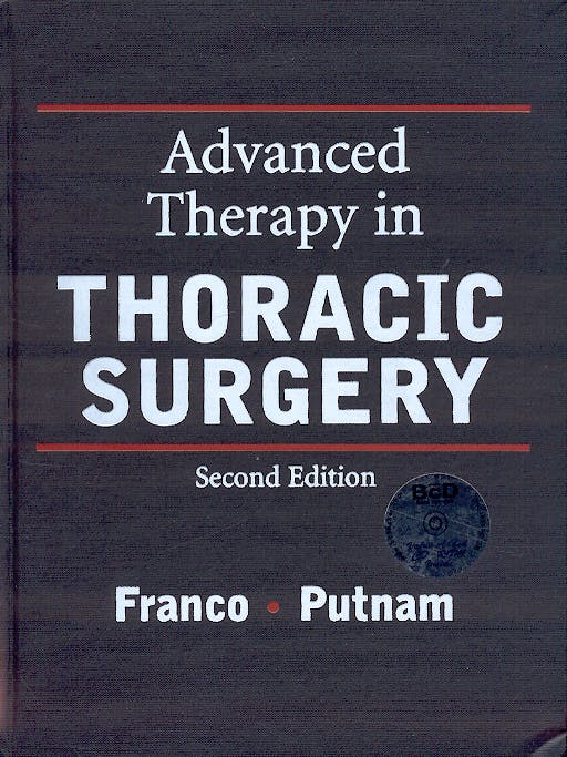 Portada del libro 9781550090802 Advanced Therapy in Thoracic Surgery