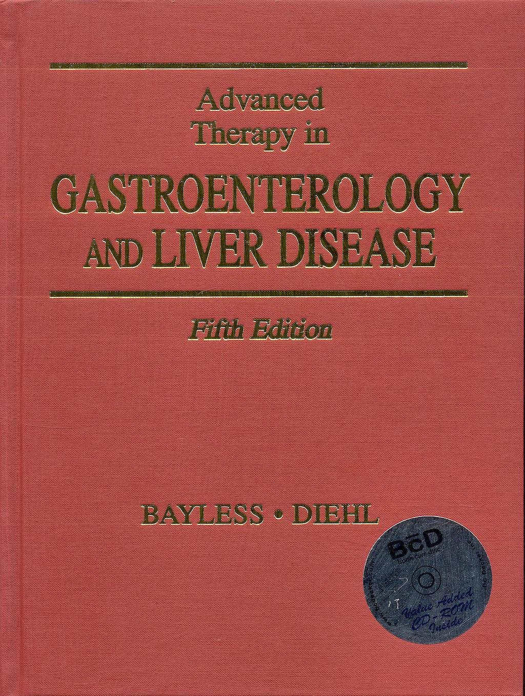 Portada del libro 9781550092486 Advanced Therapy in Gastroenterology and Liver Disease