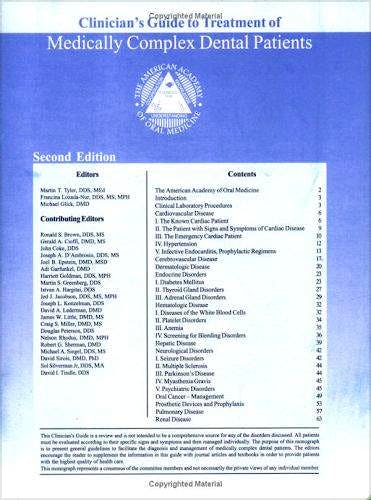 Portada del libro 9781550093346 Medically Complex Dental Patients