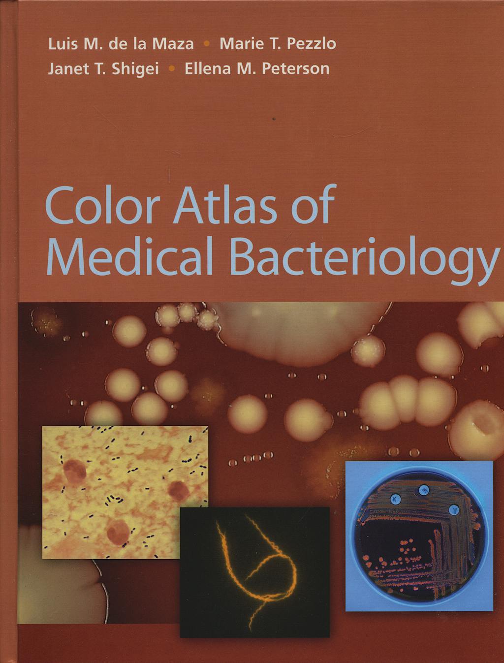 Portada del libro 9781555812065 Colour Atlas of Medical Bacteriology