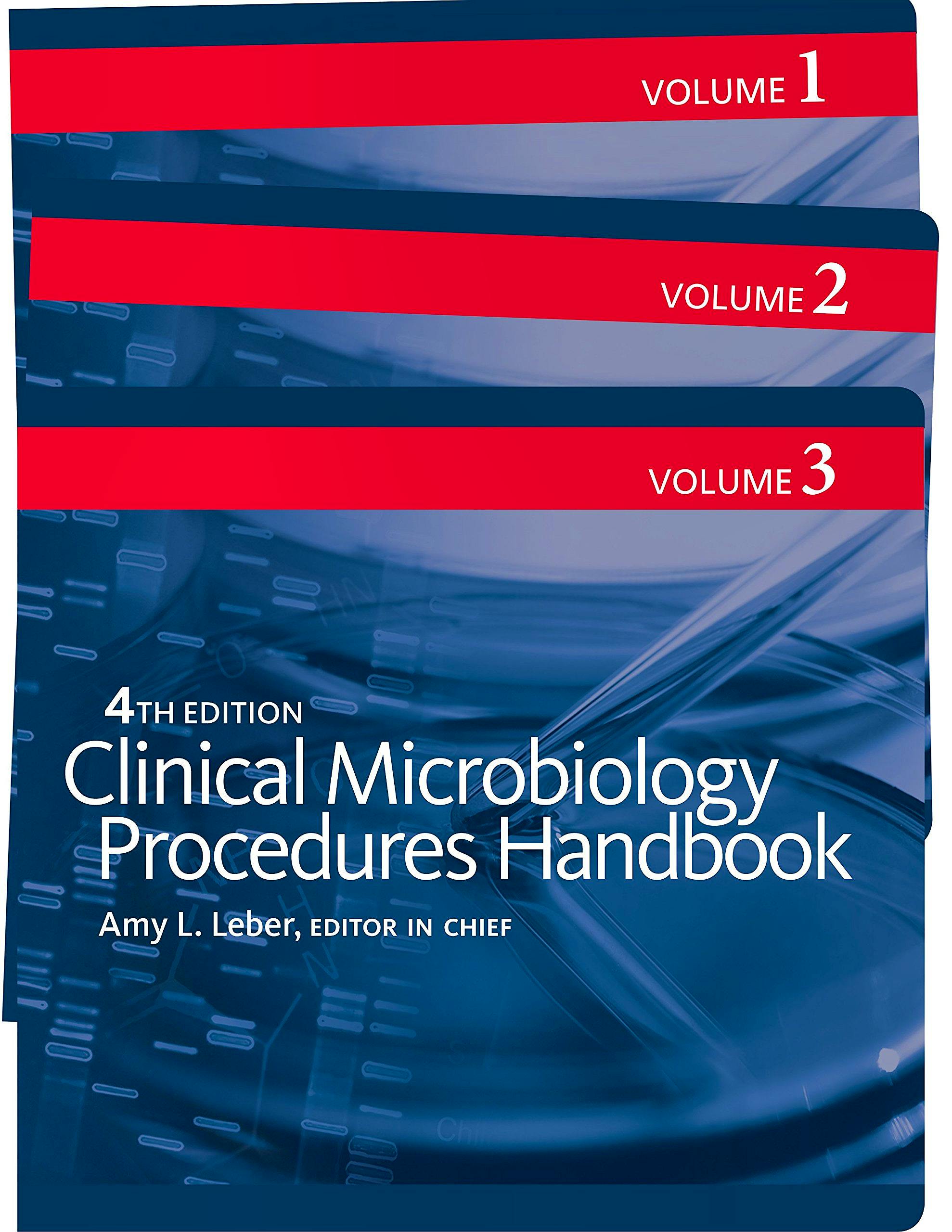 Portada del libro 9781555818807 Clinical Microbiology Procedures Handbook (3 vols.)
