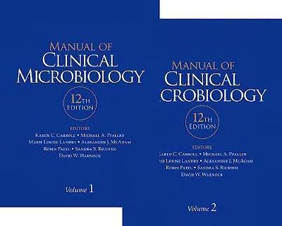 Portada del libro 9781555819835 Manual of Clinical Microbiology, 2 Vols.