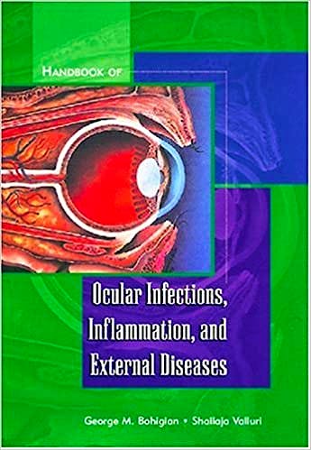 Portada del libro 9781556424366 Handbook of Ocular Infections, Inflammation & External Diseases
