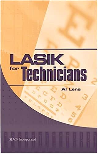 Portada del libro 9781556425509 Lasik for Technicians
