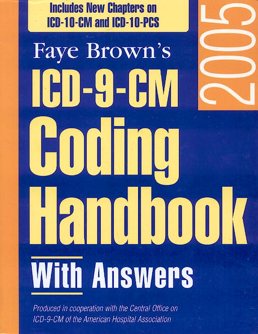 Portada del libro 9781556483158 Icd-9-Cm Coding Handbook 2005 with Answers