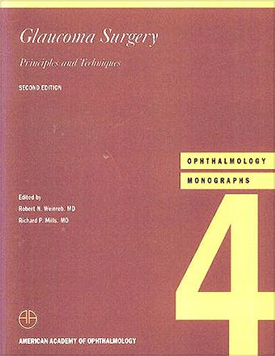 Portada del libro 9781560550464 Ophthalmology Monographs, Vol. 4: Glaucoma Surgery