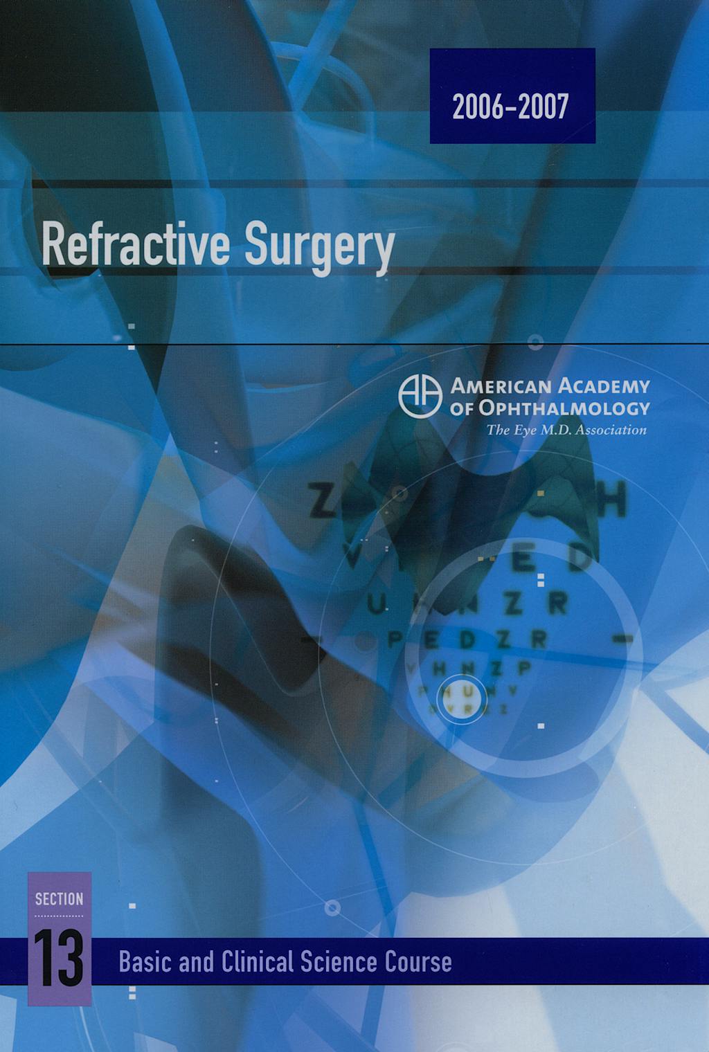 Portada del libro 9781560556176 Refractive Surgery