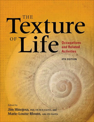 Portada del libro 9781569003527 Texture of Life. Occupations and Related Activities