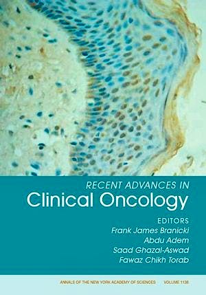 Portada del libro 9781573317009 Recent Advances in Clinical Oncology