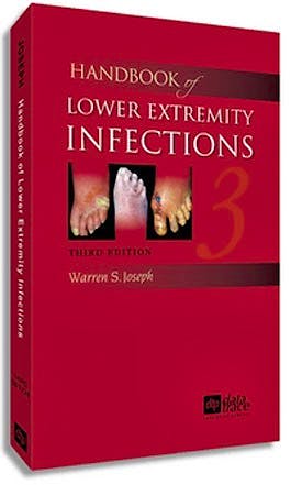 Portada del libro 9781574001310 Handbook of Lower Extremity Infections