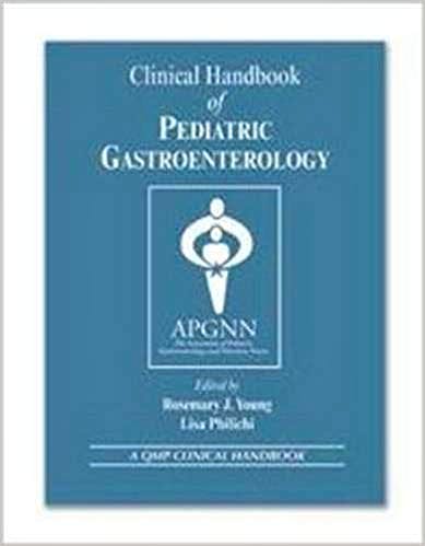 Portada del libro 9781576262368 Clinical Handbook of Pediatric Gastroenterology