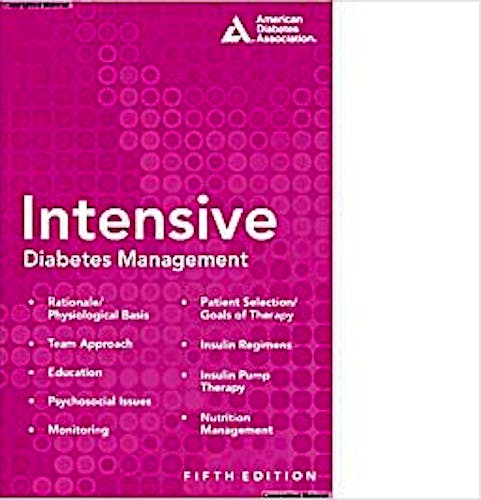 Portada del libro 9781580404587 Intensive Diabetes Management