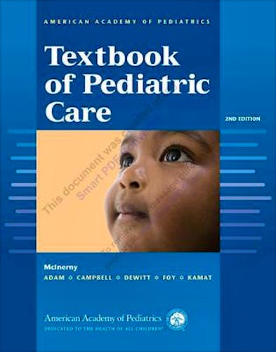 Portada del libro 9781581109665 AAP Textbook of Pediatric Care