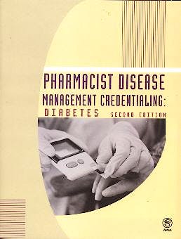 Portada del libro 9781582120539 Pharmacist Disease. Management Credentialing Diabetes