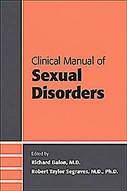 Portada del libro 9781585623389 Clinical Manual of Sexual Disorders