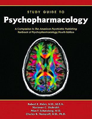 Portada del libro 9781585623549 Study Guide to Psychopharmacology. a Companion to the American Psychiatric Publishing Textbook of Psychopharmacology
