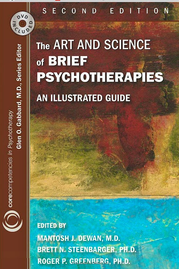 Portada del libro 9781585623969 The Art and Science of Brief Psychotherapies: An Illustrated Guide + Dvd